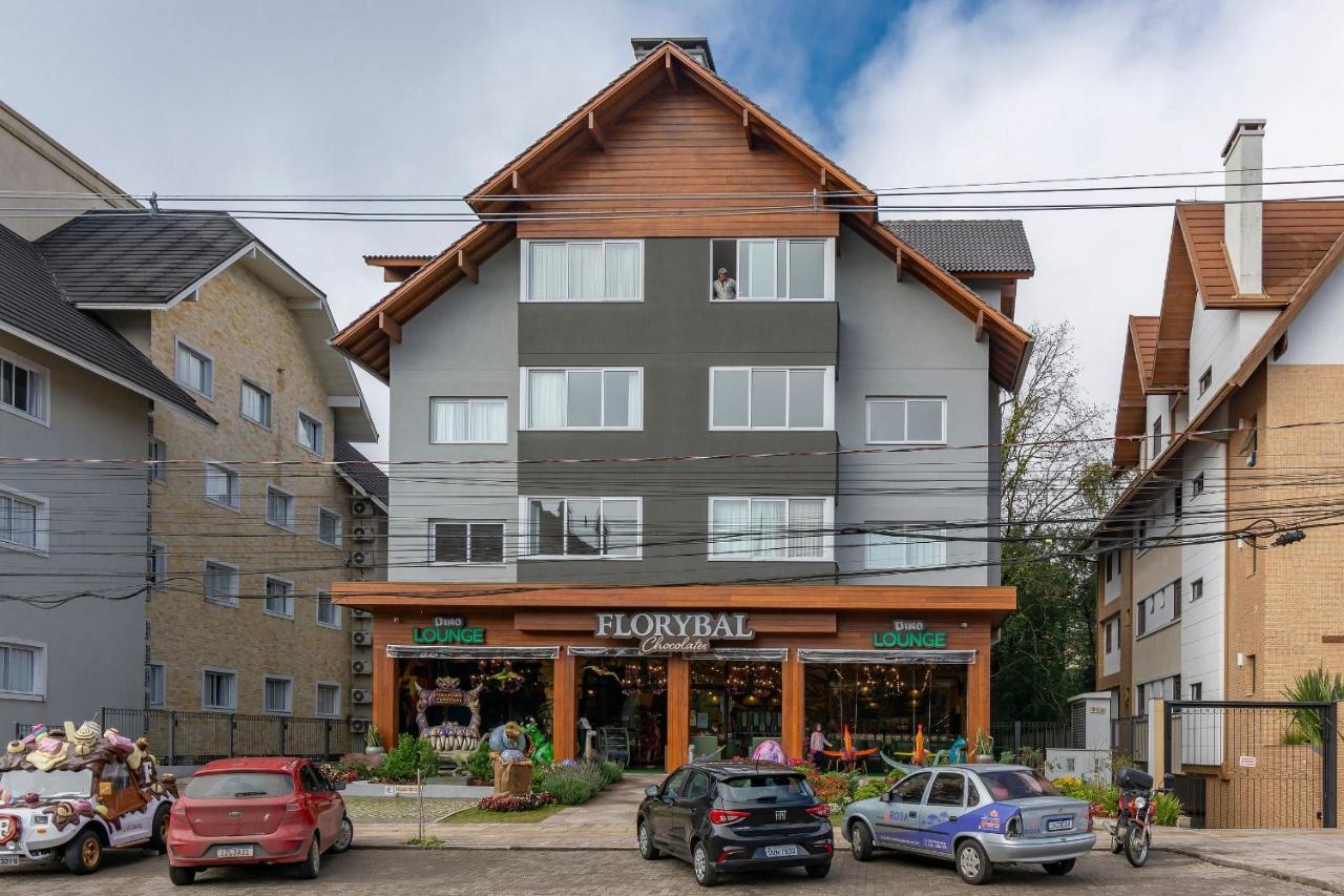 Rosa Edificio Bernhard Wolff Lägenhet Gramado Exteriör bild